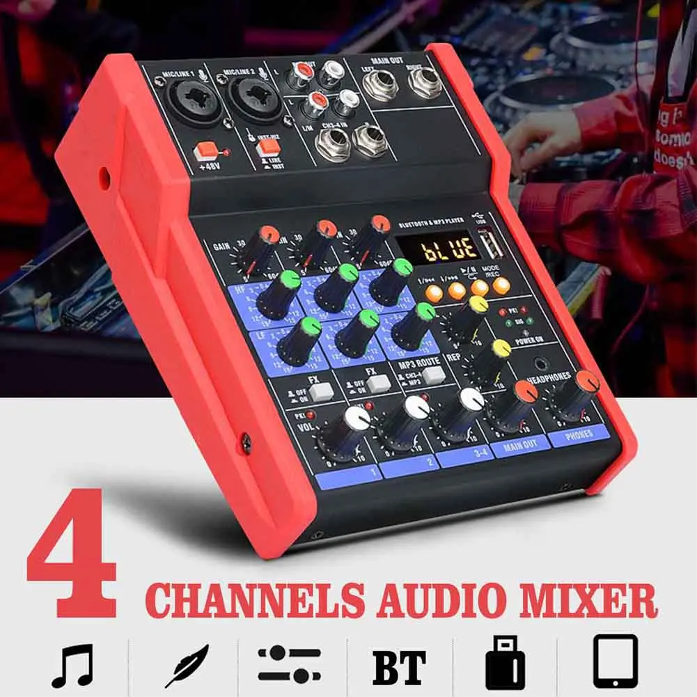 4 Channels Protable KTV Karaoke Live Performance