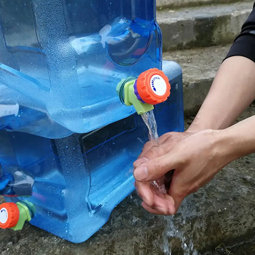 18L открытый BPA-Бесплатный многоразовый пластиковый контейнер для хранения бутылки воды галлонов кувшин