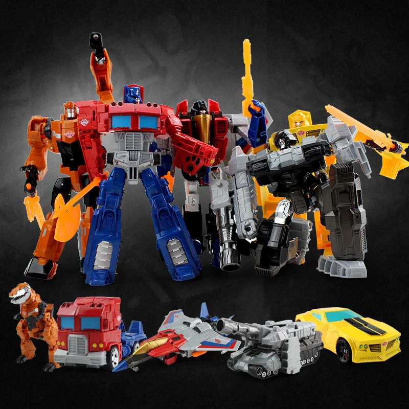 

Ys Alloy Boy Toy Robot Jingang Airplane 5 Bee Children Transformation Chinese Rhubarb Dinosaur Mainland China Product