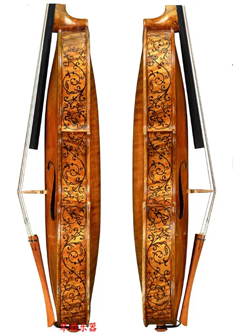 Copy Antonio Stradivari 1716 violin Shell inlay handwork violin 4/4 100% Retro matte Top Oil Varnish Professional voice
