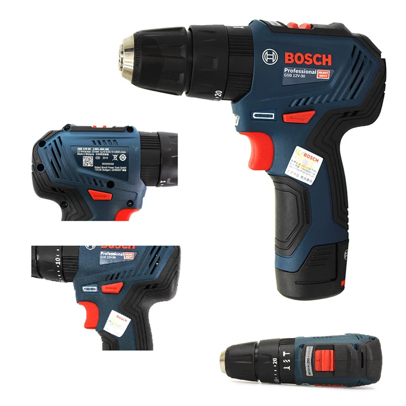 BOSCH GSB12 2 LI литиевая батарея перезаряжаемая Отвертка 0 Ач 12В напряжение Быстрый
