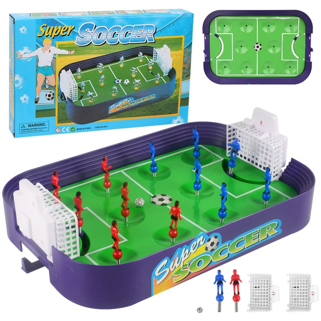 Mini mesa de futebol jogo de futebol portátil interativo jogo de futebol  fácil instalação pai-filho jogo de futebol para crianças brinquedos de  férias - AliExpress