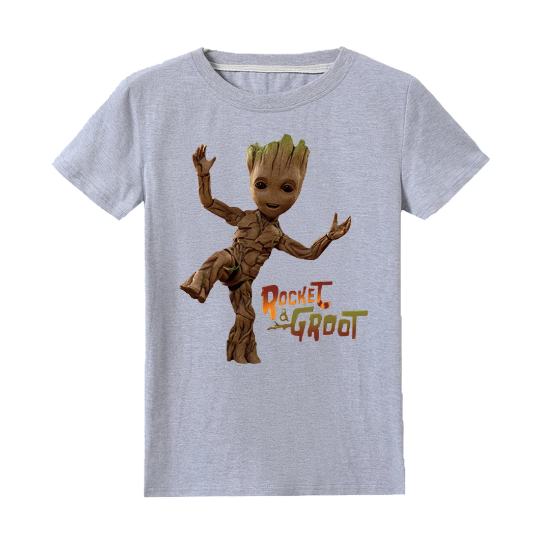 

I Am Groot Cartoon T Shirts 2020 Summer High Quality Cotton Tshirts Short Sleeve Boys Clothes Gril Fashion Baby Tee Shirt Fille