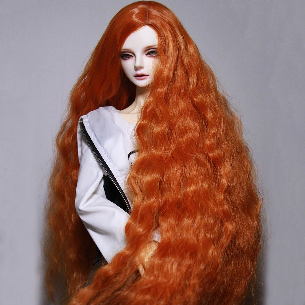 Парик Bybrana BJD размер 1/3 1/4 1/6 1/8 волосы из высокотемпературного волокна с длинными