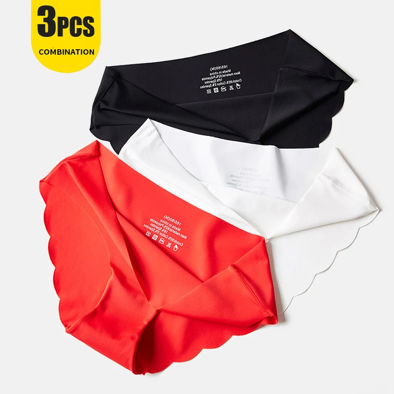 Женские трусики из модала нижнее белье ледяного шелка цельнокроеные женские с