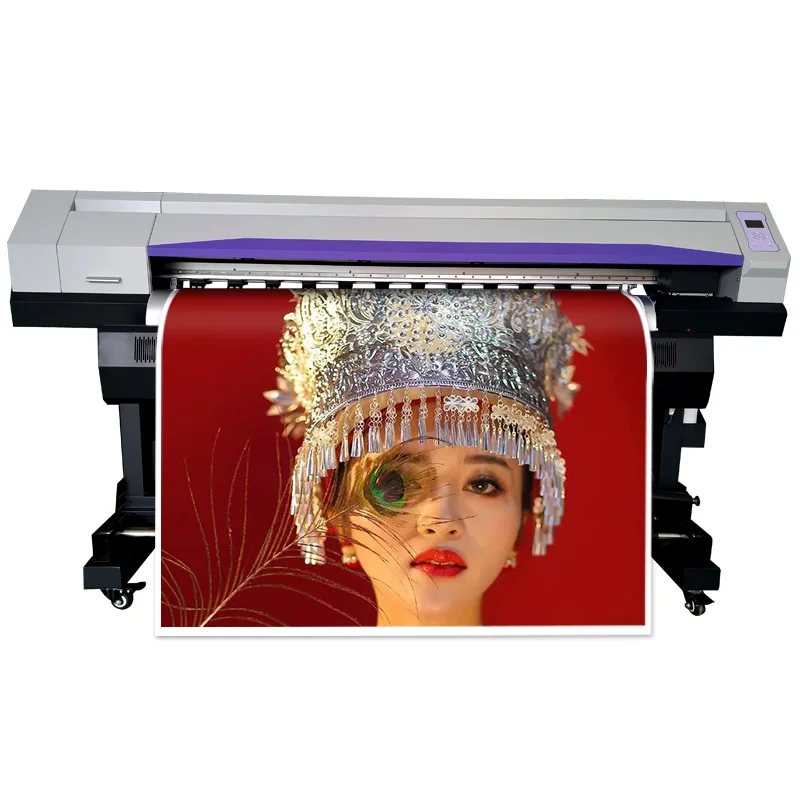 

Струйная печатная машина Dx5 Dx7, 64 дюйма, рулон наклеек, принтер 1,6 м, 5 футов, широкоформатный принтер I3200