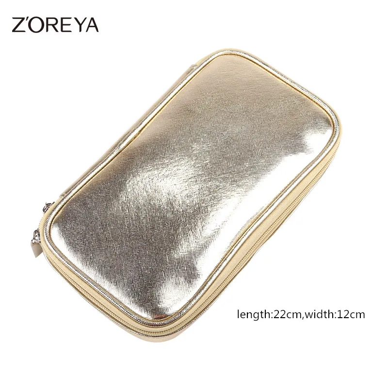 ZOREYA Make up Brush Set Luxurious Makeup Brushes Natual Hair Face and Eye Brushes With High Quality Zipper Bag