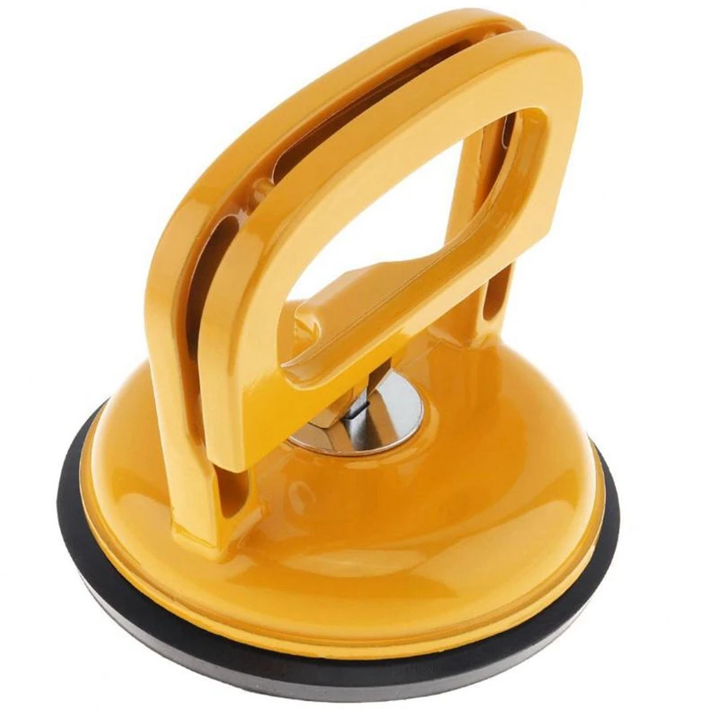 

Aluminum Alloy Single Claw Vacuum Sucker With Rubber Suction Pad And 2 Clip Handles For Tiles Glass Lightweight Locking Single C