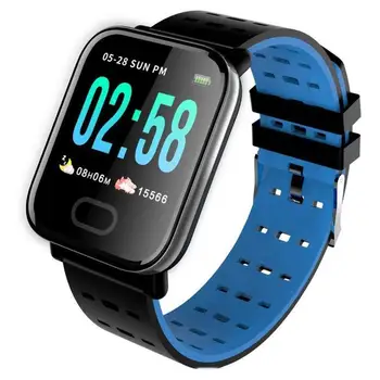 

A6 Color Screen Smart Bracelet Real-time Heart Rate Sleep Monitoring Samrt Band 1.3 Inch Sports Bracelet