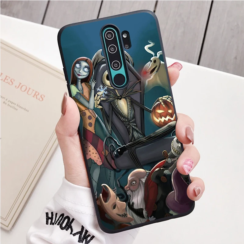 Corpse Bride black Silicone Phone Case For Redmi note 8 7 Pro S 8T for redmi 9 7A Cover