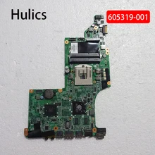Hulics Original 605319-001 laptop motherboard for hp pavilion DV7T DV7-4000 hm55 ATI ATI HD5470/512 ddr3 DA0LX6MB6H1