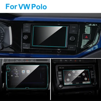 

Car Screen Protector for Volkswagen VW Polo HD Clear Car GPS Navigation Dashboard Anti Scratch Protective Film Auto Accessories