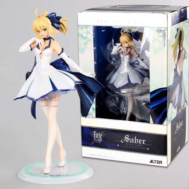 Fate Stay Night Anime Figure Saber White Dress Code Ver Action Figure Destiny Night Saber Collectible Model Toys Decoration Aliexpress Fate Stay Night Anime Figure Saber White Dress Code Ver Action Figure Destiny Night Saber Collectible Model Toys Decoration Aliexpress