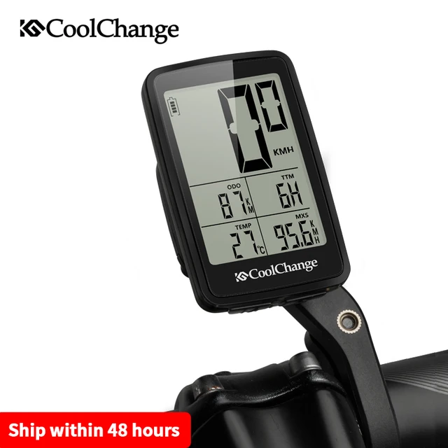 US $12.98 CoolChange Bicycle Computer Wired and Wireless Cycling Computer Speedometer Odometer Rainproof MTB 