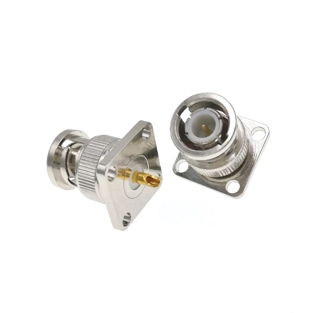 BNC 4 Hole Panel Mount Male 2