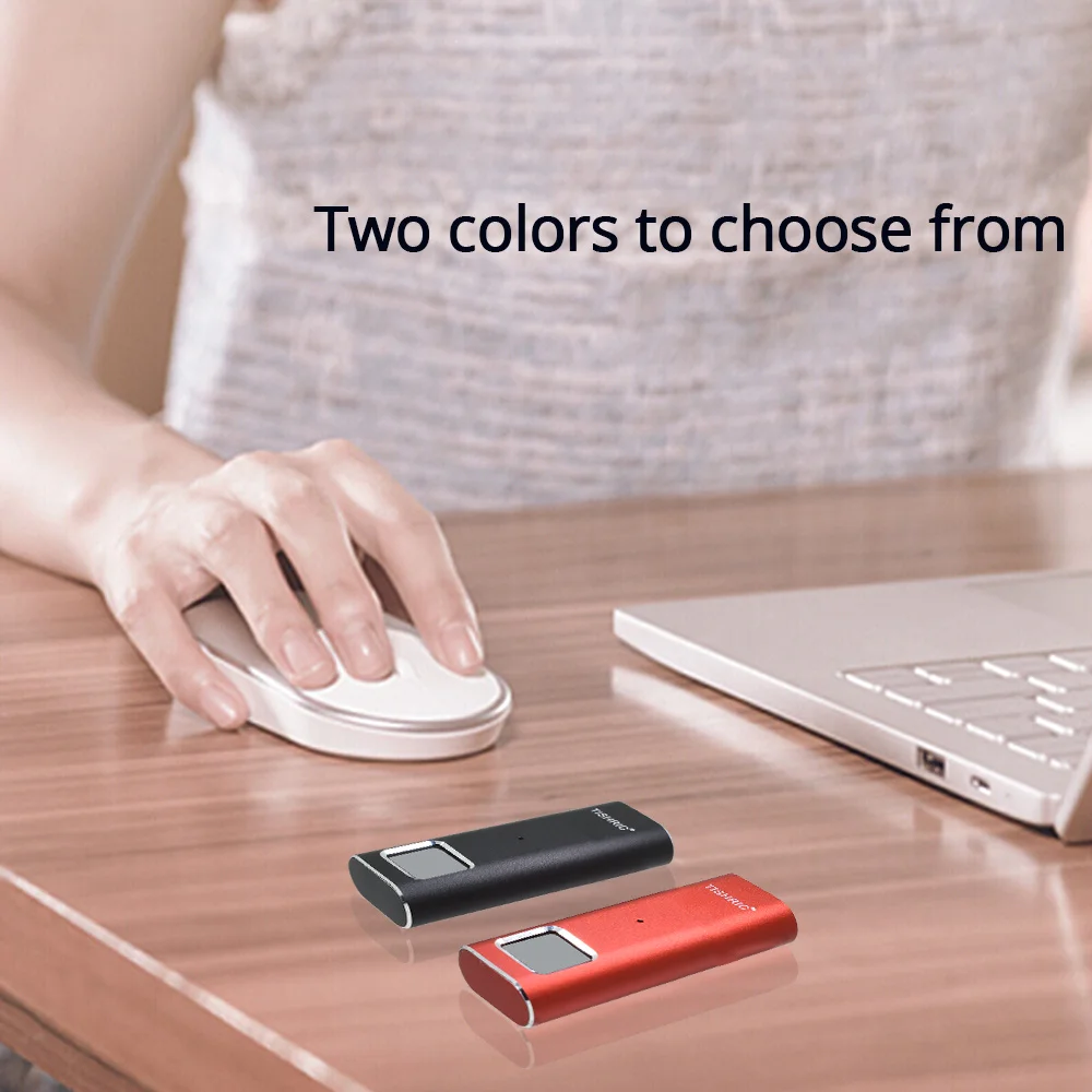  Tishic huella dactilar cifrado USB Flash Stick memoria Usb 30 Pen Drive 128Gb 64Gb 32Gb 16GB memori