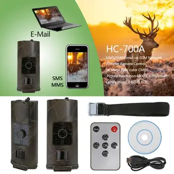 

HC700A Wireless Wildlife Hunting Camera Photo Traps 16MP Trail Camera Waterproof Night Vision Hunting Cameras Surveillance