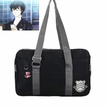 Аниме Persona 5 P5 Shujin Gakuen настоящая школьная сумка JK Униформа сумки на плечо Akira Kurusu Косплей Опора