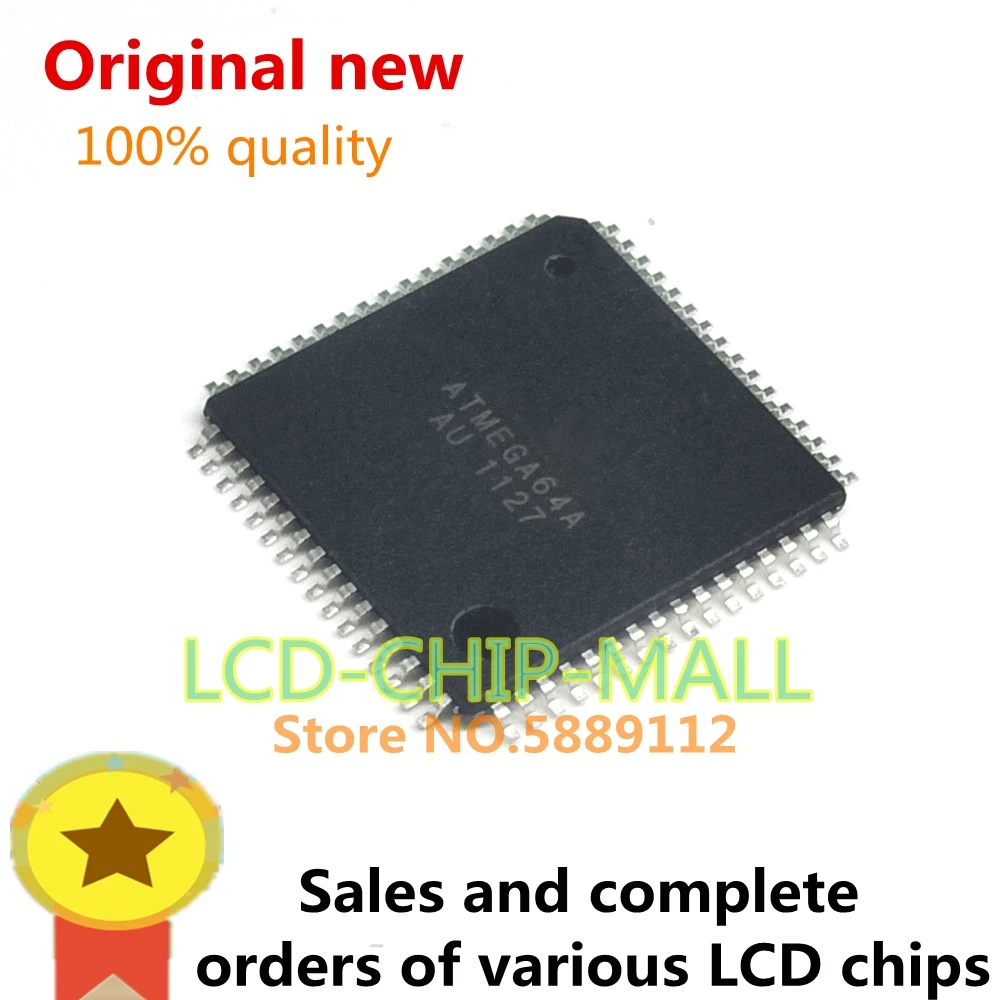 

1PCS ATMEGA64A-AU ATMEGA64 QFP in stock 100%good