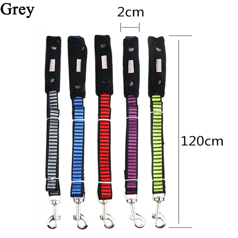 leash grey Мягкий нагрудный жилет для домашних животных, спортивный канат для перевозки домашних животных, жилет для собак на открытом воздухе, Светоотражающий Поводок для собак, стабильность - Цвет: leash grey