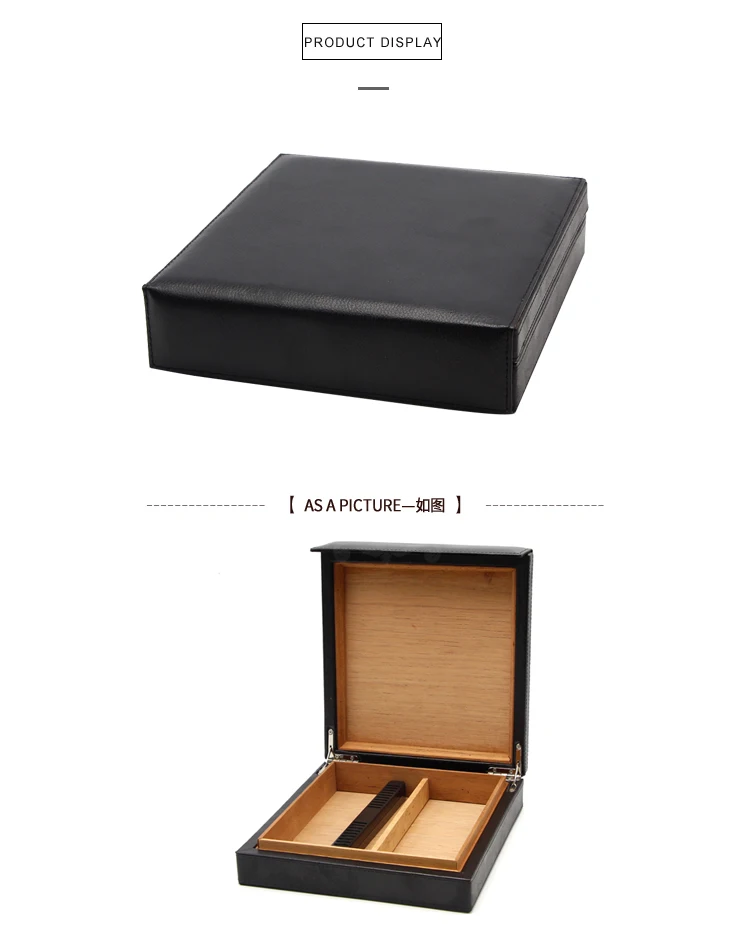 GALINER кожаный чехол для сигар Humidor Cedar Wood лайнер для дома и путешествий Чехол для сигар 8-12