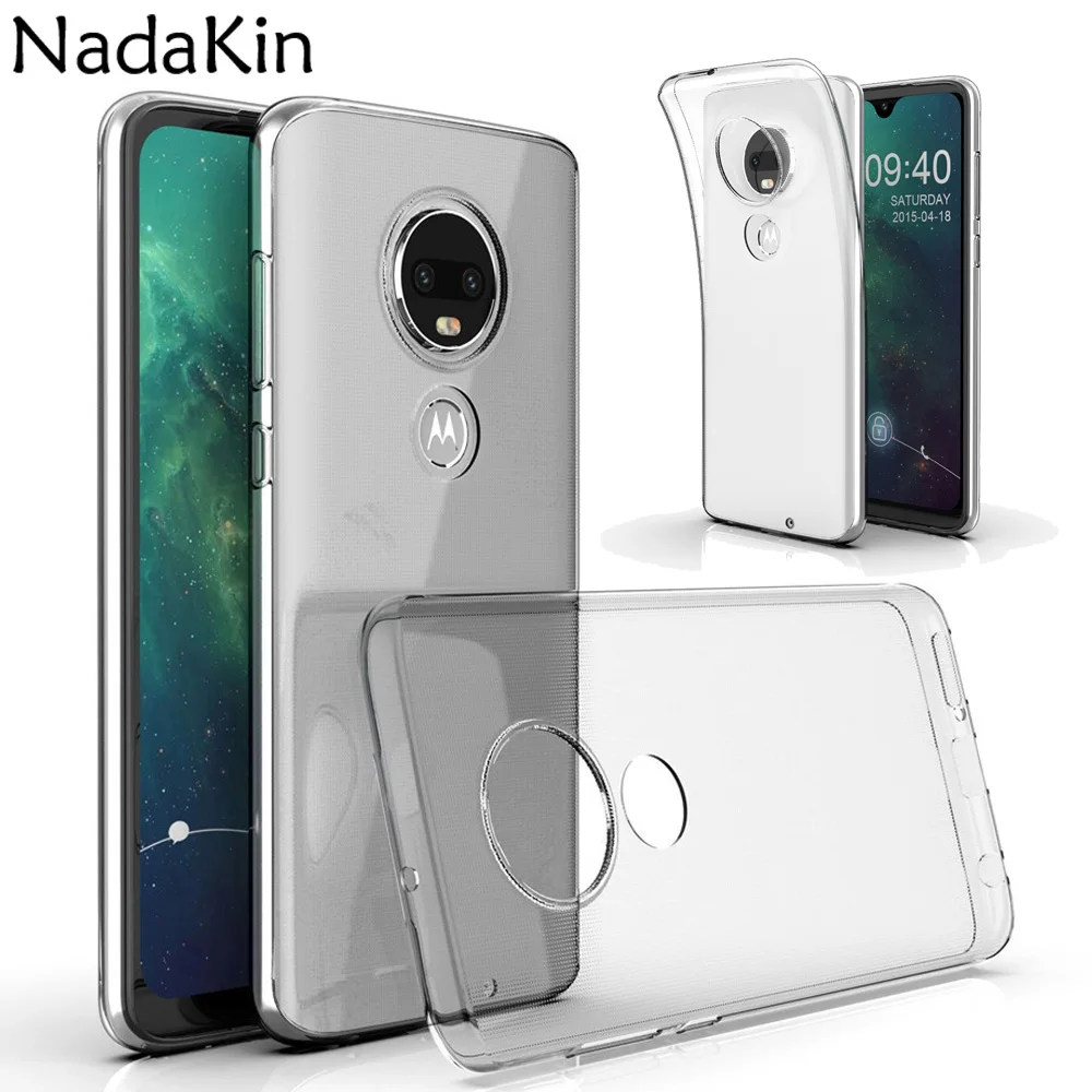 

Clear Soft Fitted Back Phone Case for Motorola Moto G7 G6 G5 G5S E4 E5 Plus Z3 Z4 Play Light Slim TPU Cover Shell