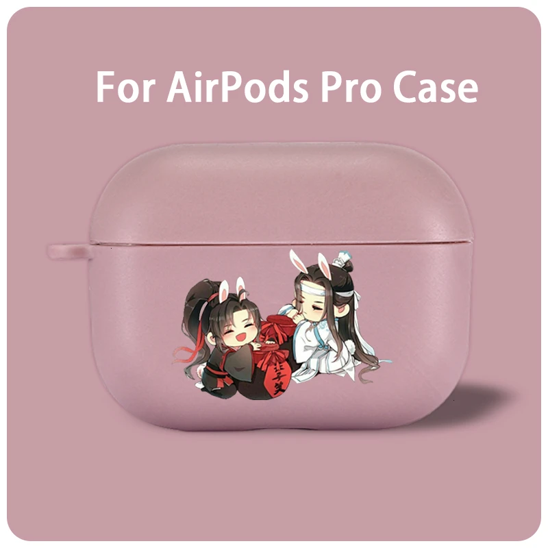 アニメエアポッドケースカバーソックスためairpodsプロソフトシリコーンワイヤレスbluetoothキャンディーカラーmo Dao Zu市空気ポッド 3 カバーケースairpodプロ Earphone Accessories Aliexpress