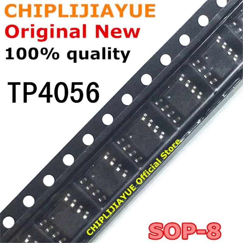20 50PCS TP4056 SOP 8 4056E TC4056A TP4056E 4056 SOP8 SOP SMD nuovo e ...