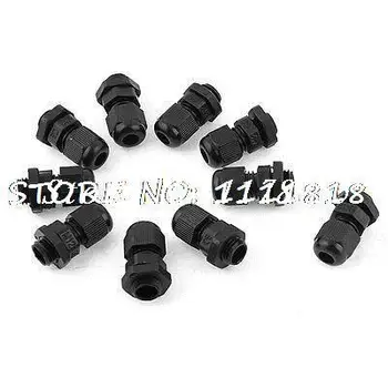 

10 Pcs Water Resistant M12 Type Treaded Connecting Cable Gland