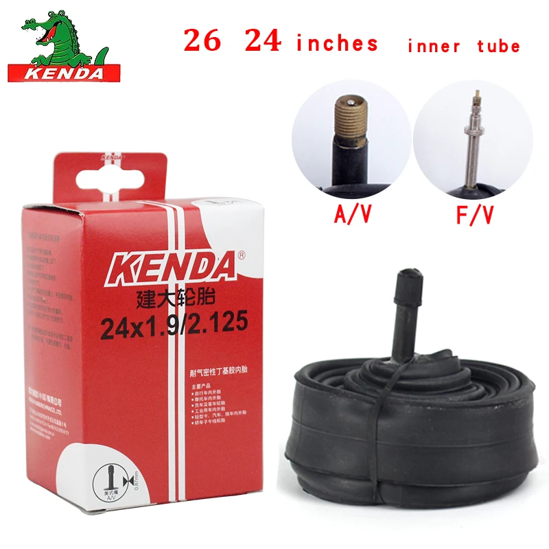 Велосипедная внутренняя трубка Kenda 26 дюймов 1 9 75 5 1-1 25 AV FV BMX складная велосипедная