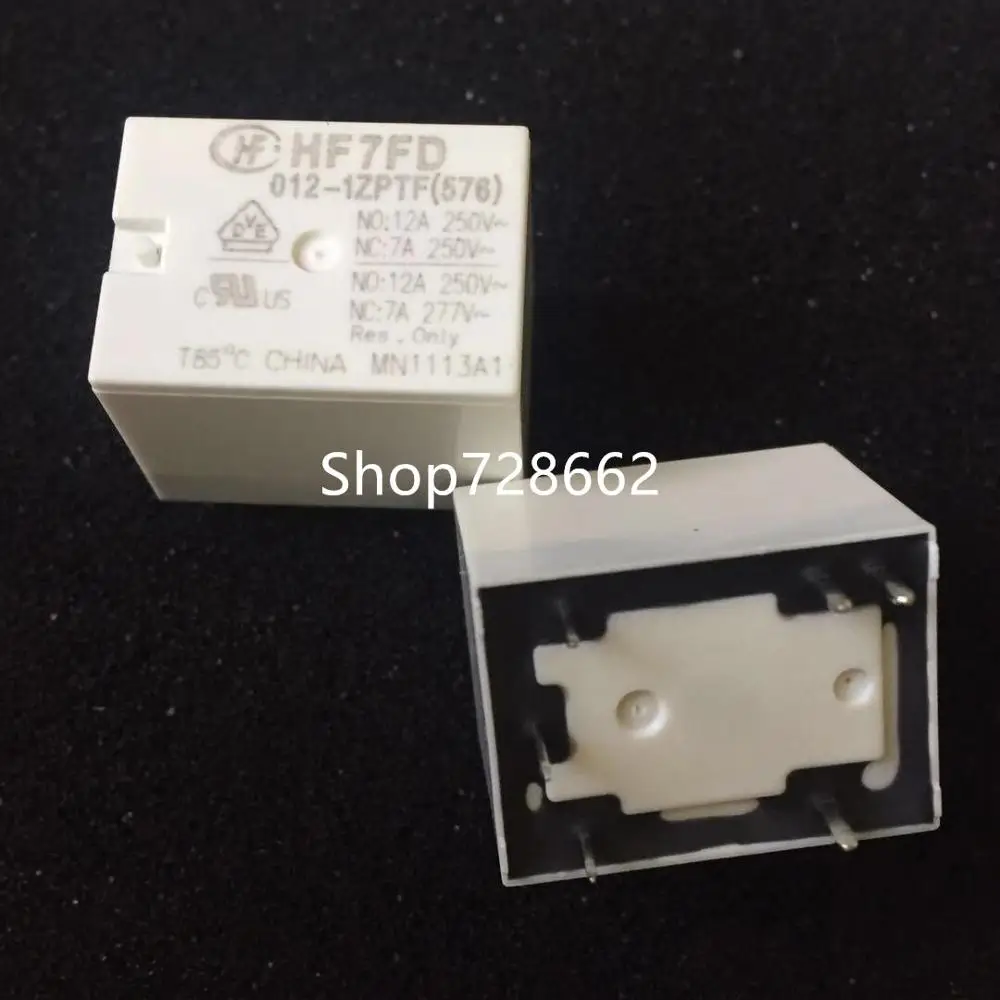 Реле HF7FD 012-1ZPTF (576) 4123-1C-12V-6P-12A | Обустройство дома