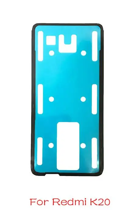 20 шт./лот для Xiaomi mi 9 mi x 2 S/Red mi Note 7 8 K20 Pro задняя крышка батарейного отсека наклейка клейкая лента - Цвет: K20