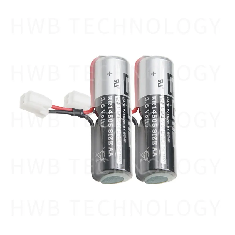 2 шт. Новинка EEMB ER14505 AA 3 6 V 2400mAh литиевые батареи с вилкой Бесплатная