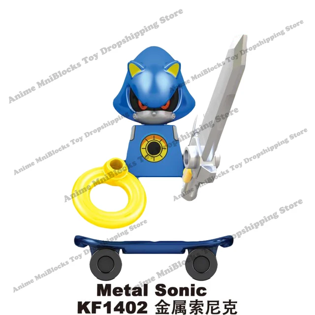 KF6123 SINGLE SALE Movie Sonic Building Blocks anime Bricks Amy Rose Ray Storm Shadow mini Dolls Action Figure Assembly Toy gift white