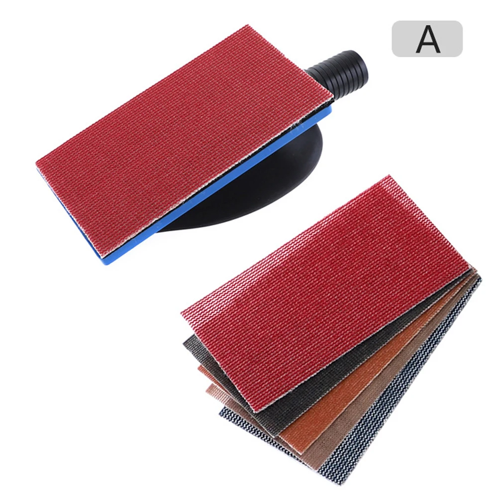 Dustless Grinder Vacuum Hand Push Plate Grinding Plate Sheet Wood Polishing Building Cleaning Spray Paint Home Tools New S26 - Цвет: A