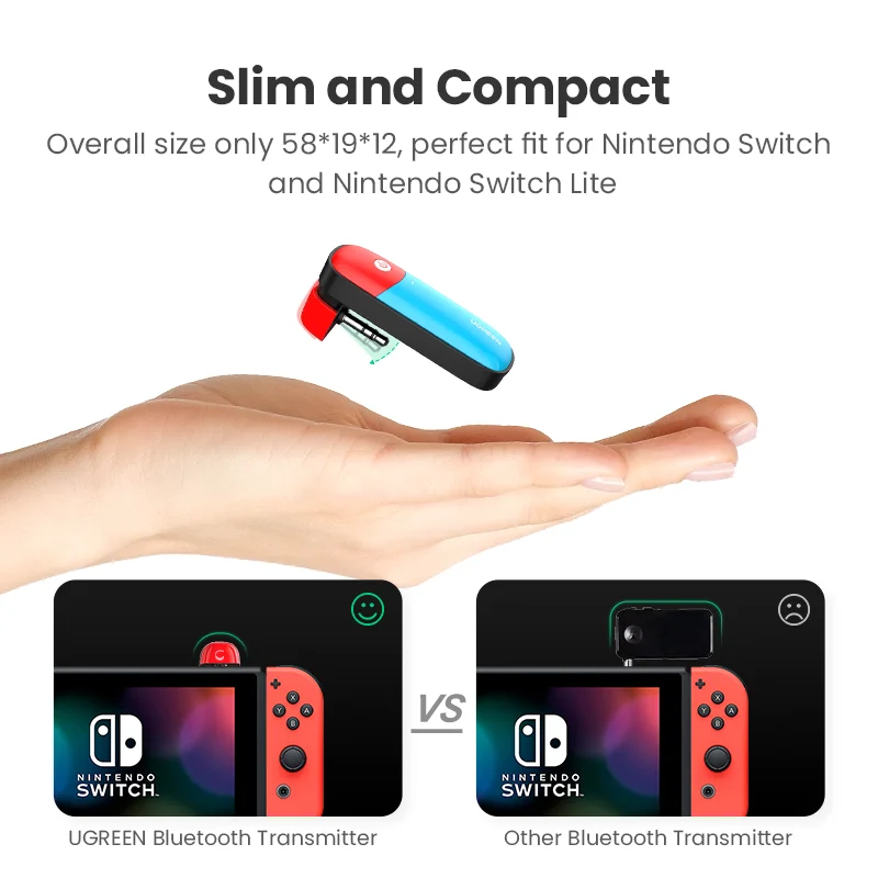 Ugreen Switch Bluetooth 5.0 Audio 3.5 
