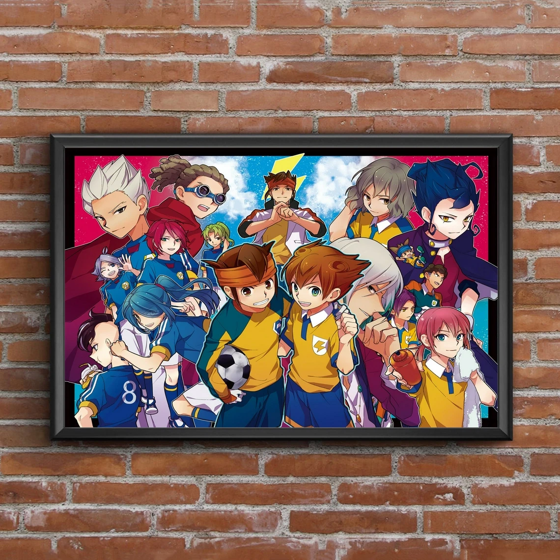 Inazuma Eleven Anime Poster Japanese Cartoon Tv Series Canvas Poster Print  Art Decoration Home Wall Painting (no Frame) - Painting & Calligraphy -  AliExpress