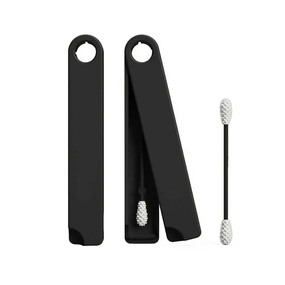 

Reusable Cotton Swab Ear Cleaning Cosmetic Cotton Buds Silicone Swabs For Cleaning Makeup And Touch-Ups Makeup Tool