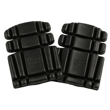 

1pair Work Trouser Guard Brace Factory Insert Type Crashproof Knee Pads Black Comfort Leg Protective Supportive Thickened EVA