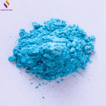

Blue / Sky blue Color Mica Powder Pearl Pigment for Eyeshadow Material