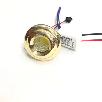 

10 Stück 3 W LED Mini Einbauleuchte Round verstellbarer Spot Deckenlampe 220 V LED-Schrankleuchte