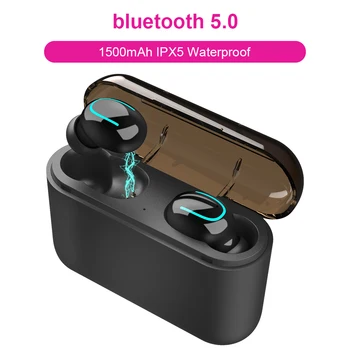 

Bluetooth 5.0 Wireless Headphones Bluetooth Earphone Sport Earbud With Charging Case Waterproof True Wireless Stereo Headset