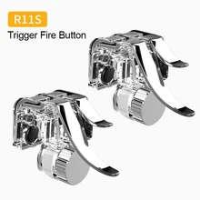 Mando metálico R11s para teléfono móvil, botón disparador, tecla de puntería, mando izquierdo/derecho para PUBG, iPhone y Xiaomi