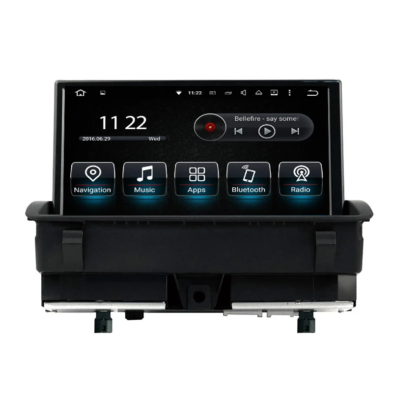 

NAVITOPIA 8inch 4G RAM 64G ROM Quad Core Android 9.0 Car GPS Navigation For Audi Q3(2011-2016),Original with AUX,Original Screen