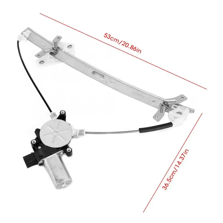 741-306 регулятор стеклоподъемника со стороны переднего водителя с мотором, пригодный для Honda Accord SEDAN передний левый 2003-2007 автомобилей