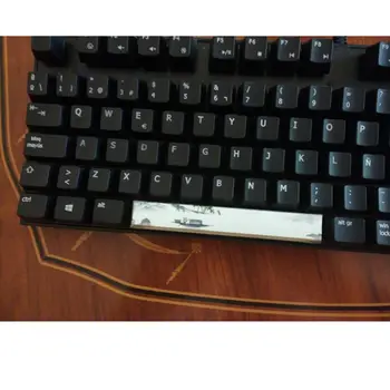 

SpaceBar Keycap PBT Five Sides Dye-Subbed 6.25U Cherry Profile Keyboard Keycap WXTA
