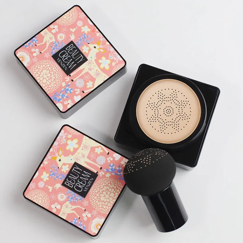 BB Air Cushion Foundation корейский Грибная головка CC тональный крем отбеливающий Макияж Косметический Водонепроницаемый осветлитель для лица базовый тон