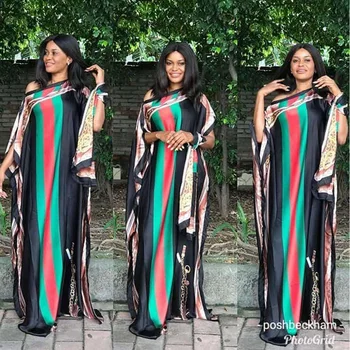 

Amazing Printed Silk Summer Dresses 2020 Popular Turkey Style Dashiki African Dresses for Women Africa Traditional Clothing