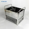 New Ice Cream Bar Popsicle Molds Commercial DIY Ice Lolly Mould 40 Branches Stainless Steel Sticks Holder 6 Shape Options 6