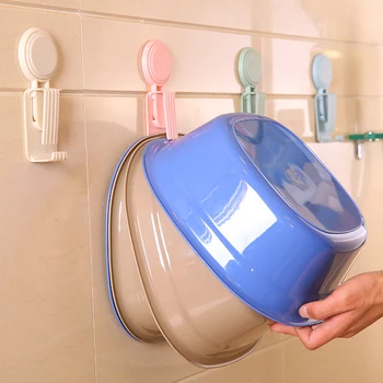 

Kitchen bathroom toilet strong suction cup wash hook rack